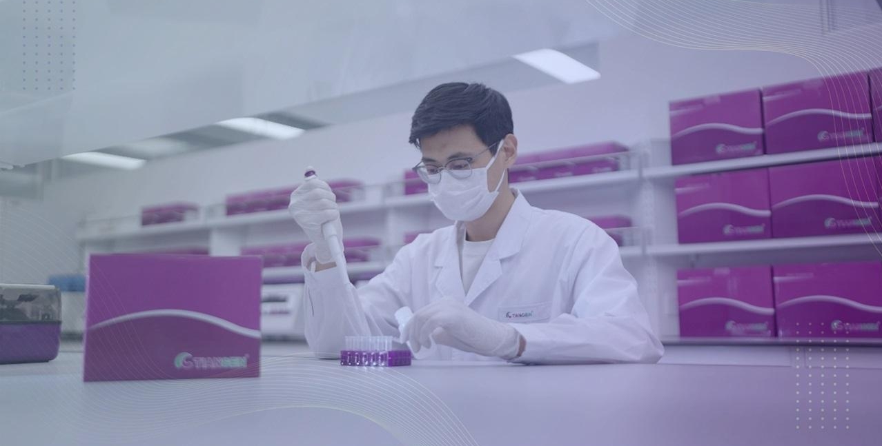 TIANGEN molecular biology reagents supporting nucleic acid extraction and downstream workflows with over 20 years of proven performance