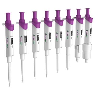 laboratory pipettes including single channel and multichannel pipettes